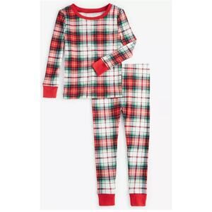Brand New Holiday Lane Toddler Size 12Mths  Winterton Plaid Pajama Set Christmas